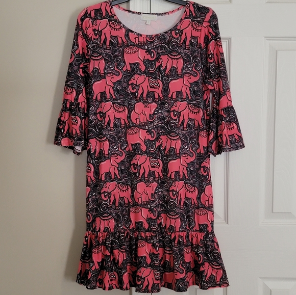 Simply Southern Elephant Dress with Pockets, Size S - Picture 2 of 9